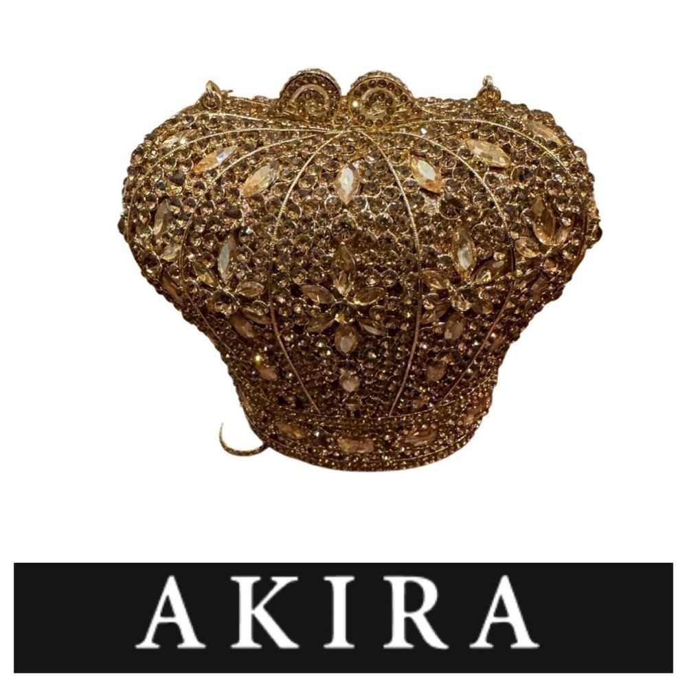 Vintage Akira Queen Tings Rhinestone Purse - Picture 1 of 14